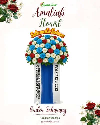 Standing Flower di Rabadompu Barat